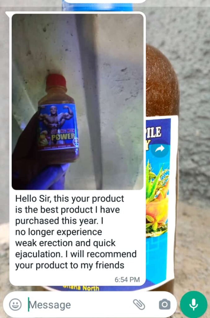 Strong Man customer testimonial 2